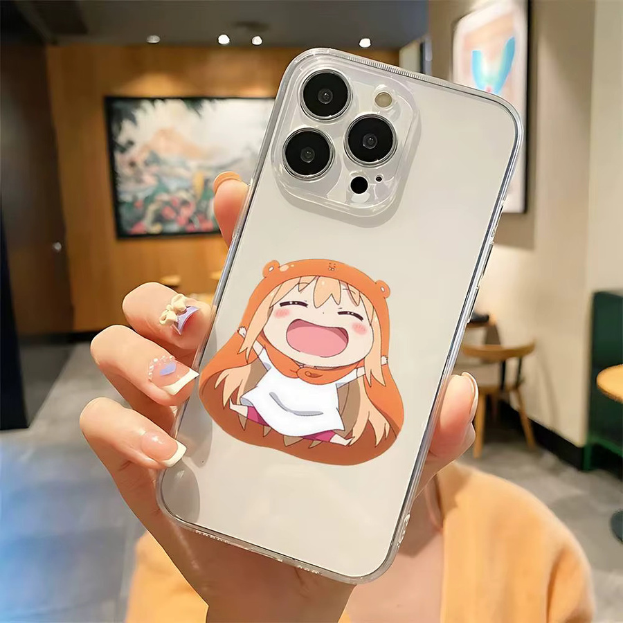 Mesuca Umaru-chan Handyhülle für iPhone, transparente Schutzhülle für verschiedene iPhone Modelle - Bild 2
