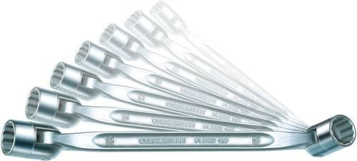 Stahlwille Doppel-Gelenkschlüssel-Satz 8 - 22mm Abtrieb Innen-Sechskant in Silber - Bild 1