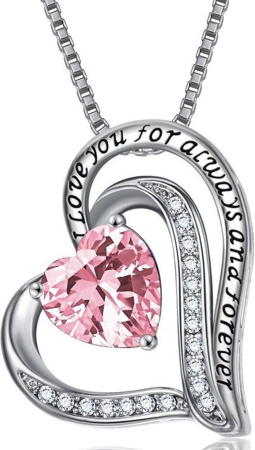 Lucky Star Jewelry Anhänger Halskette, Kupfer, Weiß, Zirkonia, Damen - Bild 1