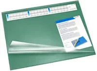 Schreibunterlage Läufer Synthos VSP mit 3-Jahres-Kalender in Grün, Breite: 65 cm, Höhe: 52 cm - Bild 1