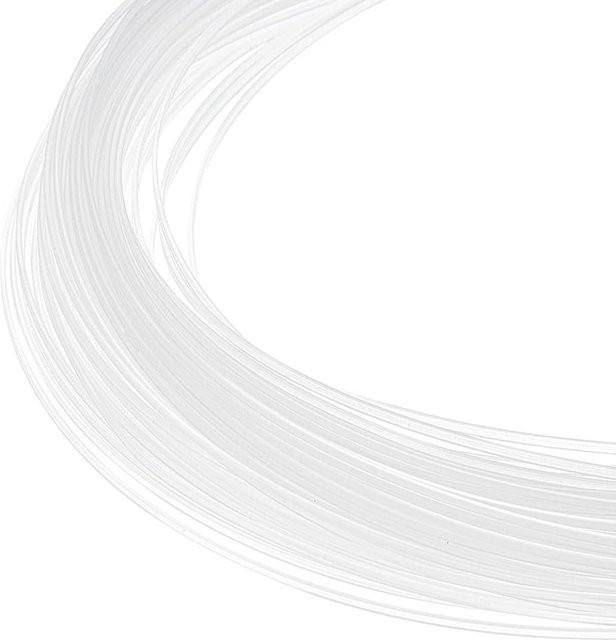 Transparentes Kunststoff-Korsett-Gurtband für Brautkleider und Bastelarbeiten, Breite: 0,2 cm, 45,72 m Länge - Bild 1