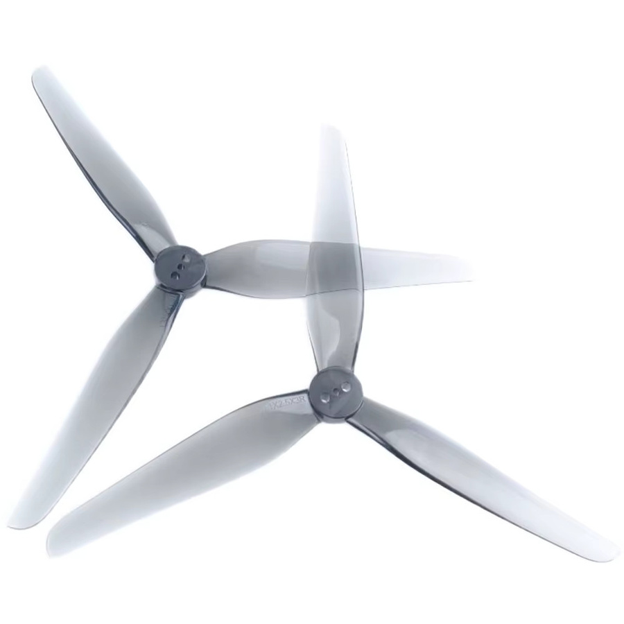 HQPROP T5.1X2.5X3 5125 3-Blatt-T-Mount-Propeller, 2 Paar, Grau - Bild 1