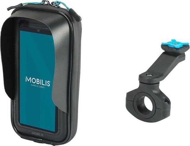 Mobilis Handy-Schutzhülle Beuteltasche Schwarz - Bild 1