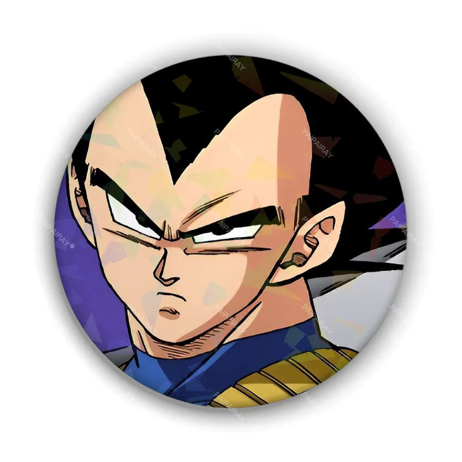 Dragon Ball Vegeta Laser-Abzeichen Brosche, Kinder - Bild 3