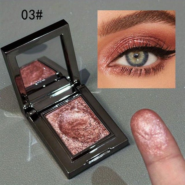 MMILE Lidschattenpalette Creme, Metallic, 03# - Bild 1
