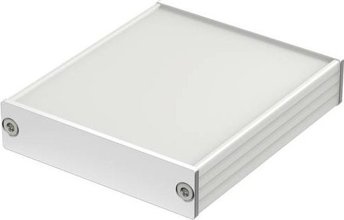 Bopla Profil-Gehäuse Filotec Set in Aluminium Natur, Farbe: Silber, B/T/H: 7,18 x 10,0 x 1,64 cm - Bild 1