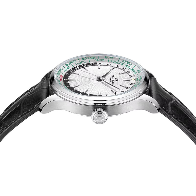 Seagull Armbanduhr, Automatik, Edelstahl, Silber, Herren - Bild 3