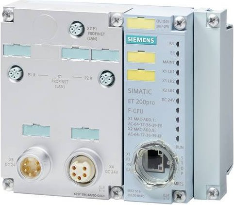 Siemens 6ES7513-2GM03-0AB0 SPS-Zentralbaugruppe mit Ethernet/LAN in Grau - Bild 1