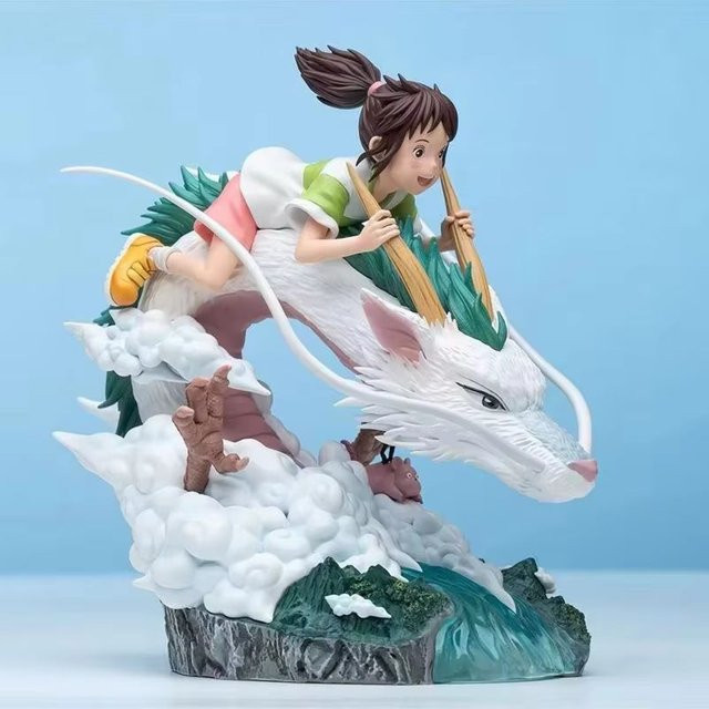 Bandai Disney Ogino Chihiro und Nigihayami Kohakunushi Actionfiguren, Einzelfigur, Kunststoff, Bunt / Mehrfarbig - Bild 1