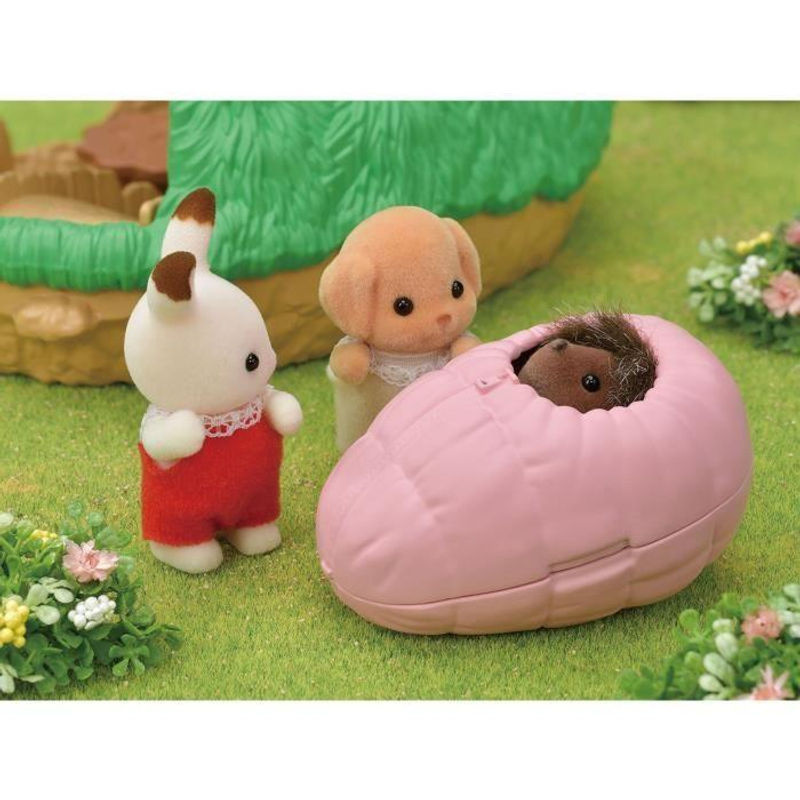 Sylvanian Families Figurines Miniatures La cachette des bébés pur 5453 mehrfarbig lila aus Kunststoff - Bild 3