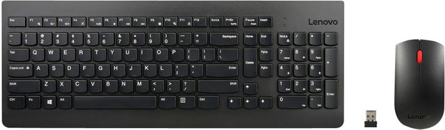 Lenovo Essential Mechanische USB-A Tastatur und Maus-Set Schwarz QWERTZ Deutsch - Bild 2