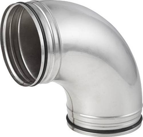 Stiebel Eltron Edelstahlrohr LWF 160-90° VA in Silber - Bild 1