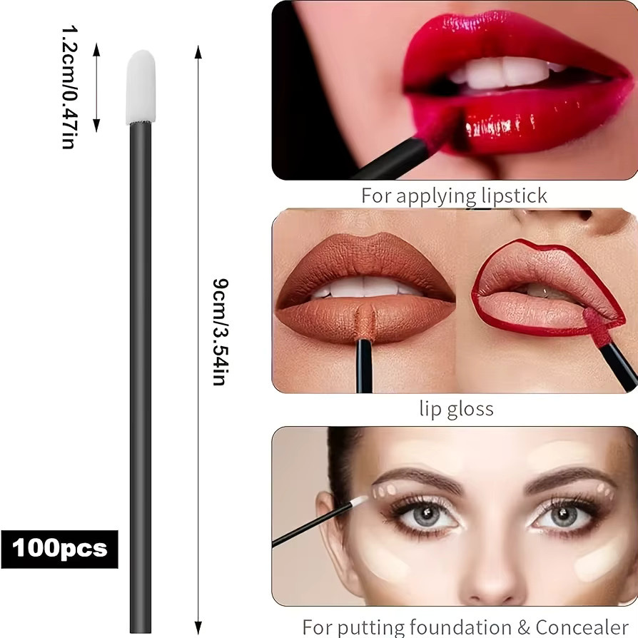 ZXZZS Lippen- und Wimpern-Set, 250-teilig, Unisex - Bild 3
