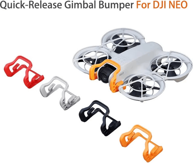 DJI Neo Gimbal-Stoßschutzleiste in Schwarz für Kollisionsschutz und Kameraschutz - Bild 1