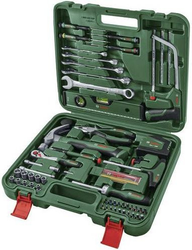 Bosch Handwerkzeuge Werkzeug-Set, 73-teilig, grün - Bild 1