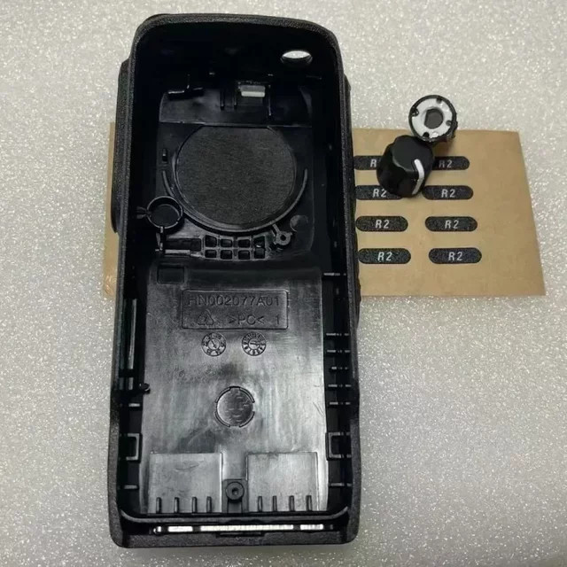 Motorola Ersatz-Vordergehäuse Abdeckung für Walkie-Talkie R2 in Schwarz - Bild 1