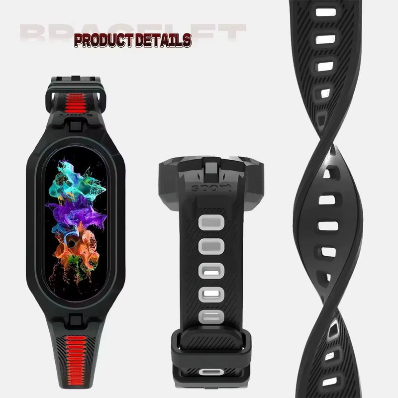 Xiaomi Uhrenarmband Silikon, Schwarz, Unisex - Bild 5