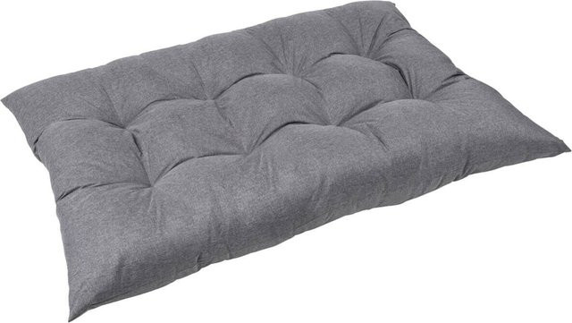 Acus collection Auflage Anthrazit aus Polyester B/H/L: 80 x 16 x 120 cm - Bild 1