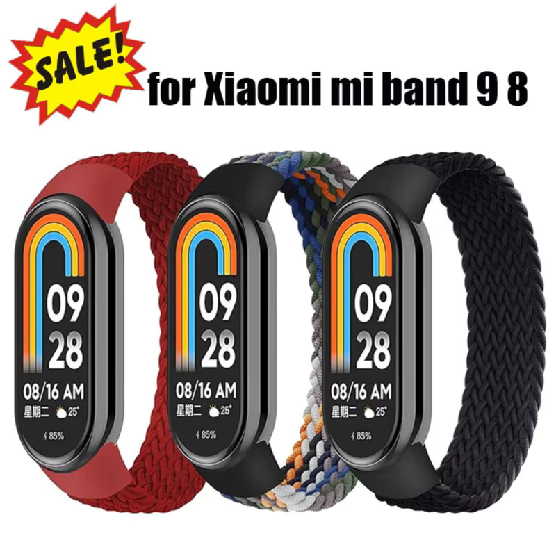 apband Uhrenarmband für Xiaomi Mi Band 9, Geflochtenes Armband, 2er-Pack - Bild 7