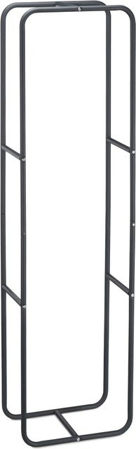 Relaxdays Kaminholzregal aus Stahl in Anthrazit, B/T/H: 150 x 40 x 25 cm - Bild 1