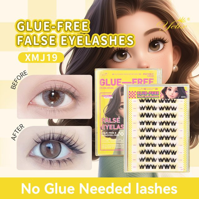 Yelix Wimperncluster, natürlich, Unisex - Bild 1