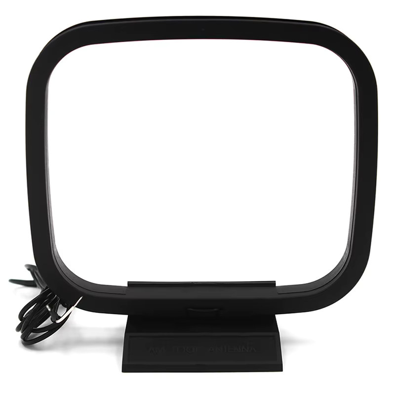 Sharp Mini Universal FM/AM Loop Antenne für Stereo AV Receiver Systeme in Schwarz - Bild 4