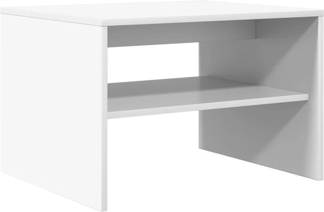vidaXL Couchtisch modern in Weiß aus Holzwerkstoff B/T/H: 60 x 50 x 40 cm - Bild 1