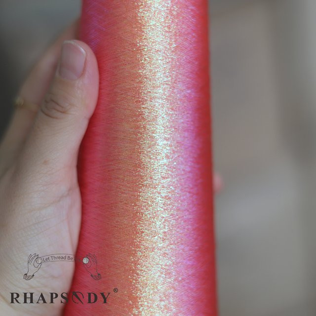 Rhapsody Super Chamäleon Metallic Garn Regenbogen glänzend 2500m Multicolor - Bild 1