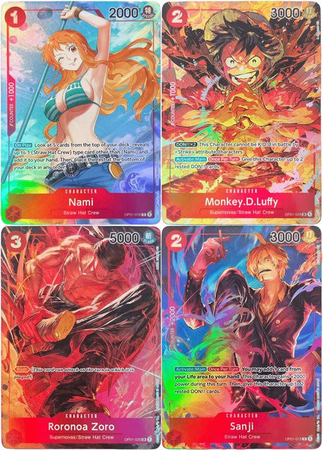 Bandai One Piece Englische Spielkarten, Piraten, Set / Bundle - Bild 1