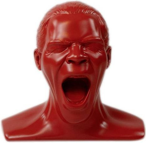 Oehlbach Scream Unlimited Plus Kopfhörerständer für On-Ear und Over-Ear Kopfhörer in Rot - Bild 1