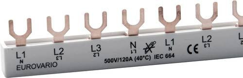 Doepke Phasenschiene EV-S G 4.8.120 in Silber, 10mm², 63A, 690V - Bild 1