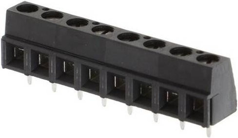 Molex Printklemme 398800308 mit 8 Polen in Schwarz - Bild 1