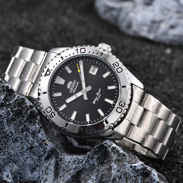 Orient Armbanduhr, Automatik, Edelstahl, Silber, Herren - Bild 1