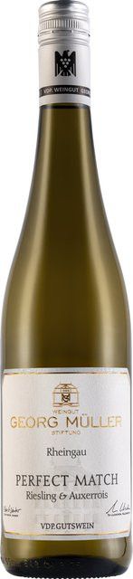 Weingut Georg Müller Stiftung Perfect Match Riesling & Auxerrois Weißwein, 2024, Rheingau, trocken, 0,75 l - Bild 1