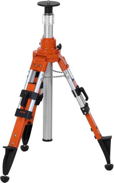 Laser-Wasserwaage Stativ von Buying Solutions, MB in Orange und Schwarz aus Aluminium mit 5/8-11 Gewinde und Höhenverstellung - Bild 1