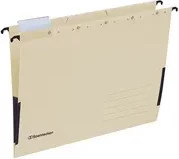 Soennecken Hängetasche aus Papier in Beige mit Blauer Engel Zertifizierung für A4 Dokumente - Bild 1