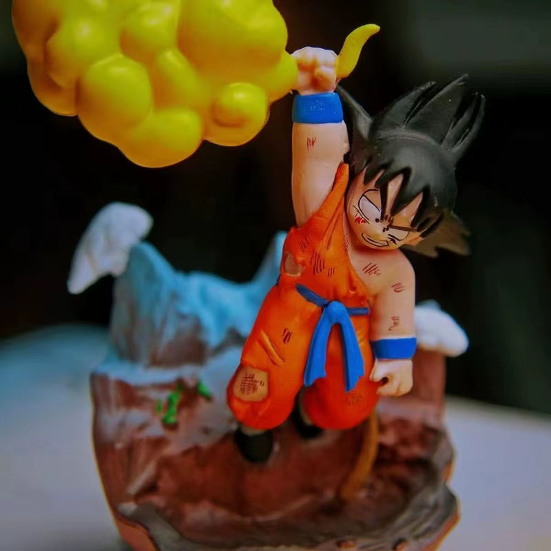 Bandai Dragon Ball Actionfigur Son Goku Super Saiyan aus PVC, mehrfarbig, Höhe: 10 cm - Bild 5