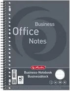Herlitz Collegeblock Business Office Notes DIN A4 kariert grau - Bild 1