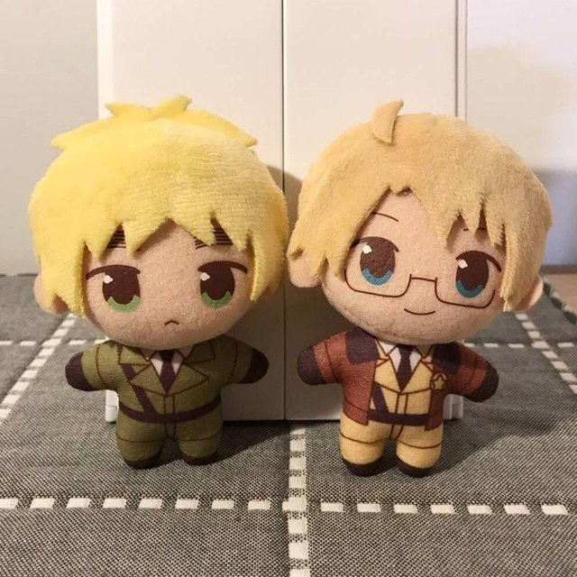 Hetalia Achsenmächte Anime Plüschtier Set, 10cm, ab 18 Jahre - Bild 1