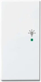 Busch-Jaeger Wippe 2-fach links mit Licht-Symbol in studioweiß - Bild 1