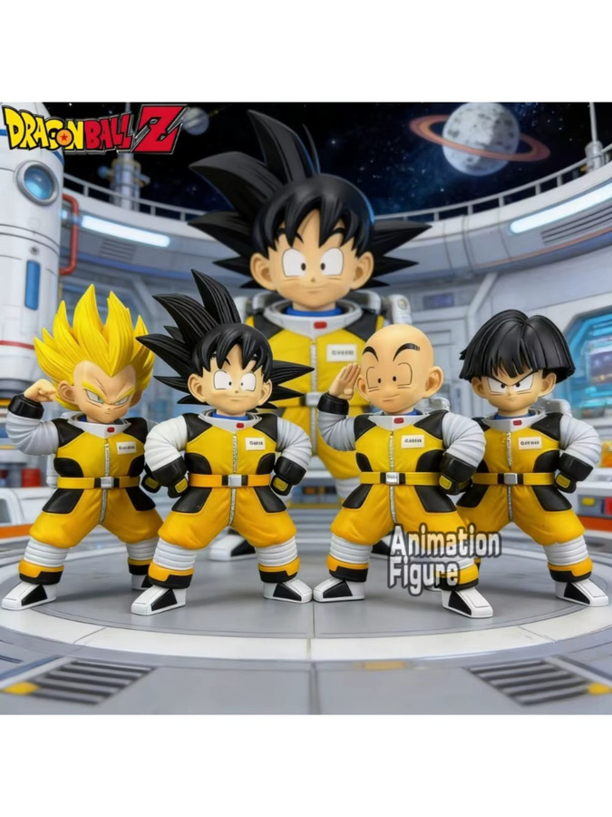 Bandai Dragon Ball Z Astronaut Goku Vegeta, Actionfiguren, Weltraum - Bild 3