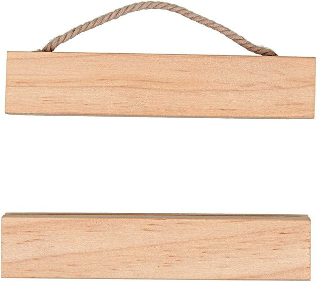 Rico Design Posterhänger aus Kiefernholz in Natur, Breite: 10 cm - Bild 1