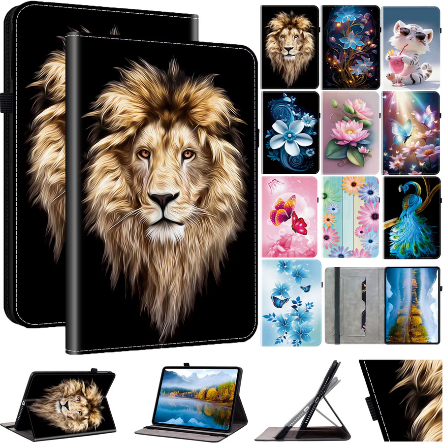 JESSLEI Leder-Flip-Cover Tablet-Hülle für Realme Pad 2 11.5, Pad Mini 8.7, OPPO Pad Mini 8.8 SE, Air 10.36 und Realme Pad 10.4 X - Bild 6