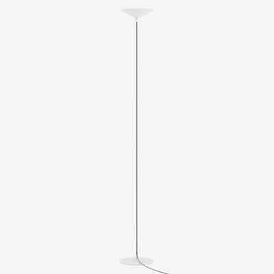 Cini&Nils Minima LED Deckenfluter in Weiß mit beigem Kabel