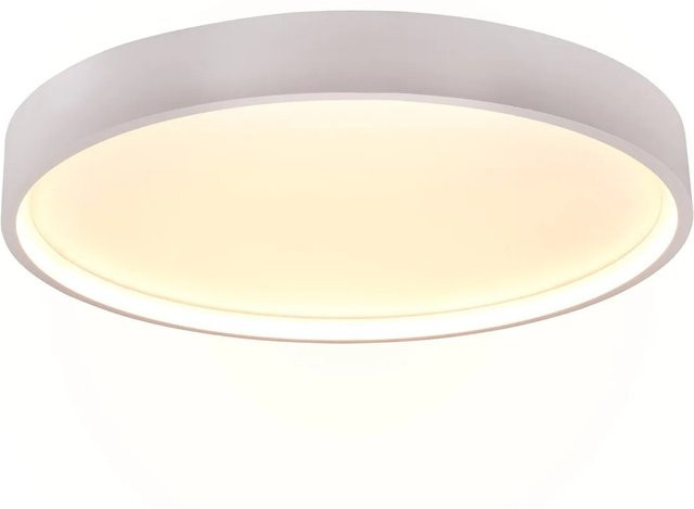 Trio LED-Deckenleuchte Doha 1-flammig in Weiß Matt mit Ring-Design Ø 45 cm - Bild 1