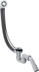 Hansgrohe Flexaplus Badewannen-Grundkörper mit Ablauf und Überlauf, Weiß, 520 mm - Bild 1