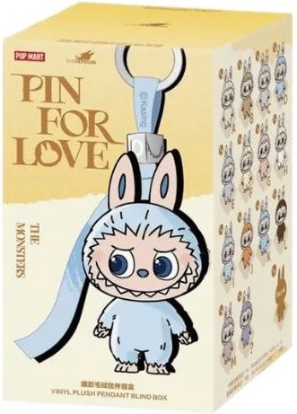Pop Mart Labubu The Monsters Pin For Love Series Single Blind Box - Bild 1
