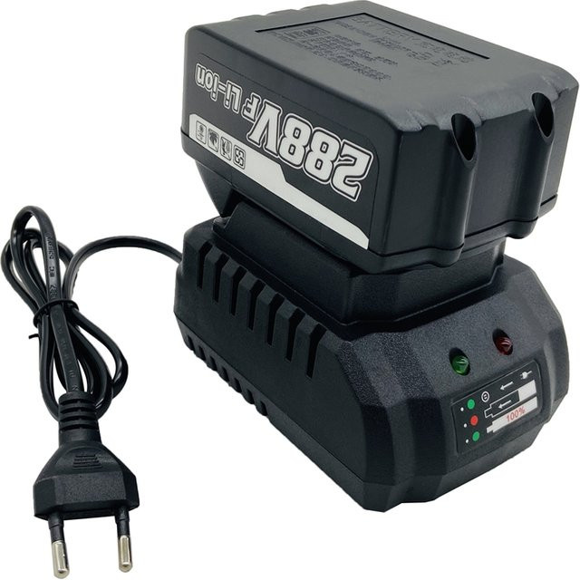 Makita Li-Ionen-Akku-Schnellladegerät für Elektrowerkzeuge mit EU-Stecker, kompatibel mit BL1415, BL1815, BL1830 und BL1850, 18 V und 21 V - Bild 1