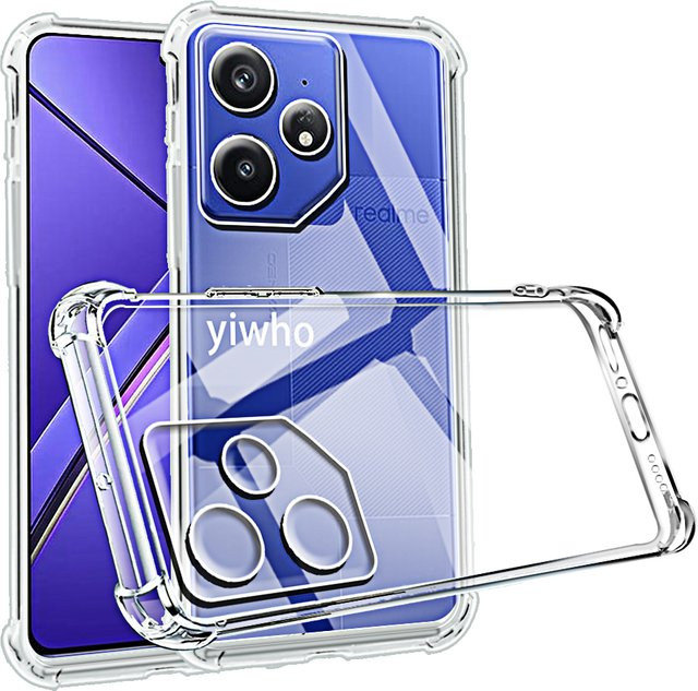 Stoßfeste Handyhülle für Realme GT Neo 7 6 5 SE in Transparent mit weicher TPU-Rückseite - Bild 1