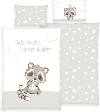 Herding Bettwäsche Kleiner Räuber aus Baumwolle, Reversible, Multicolor, B/H: 40 x 60 cm und 100 x 135 cm